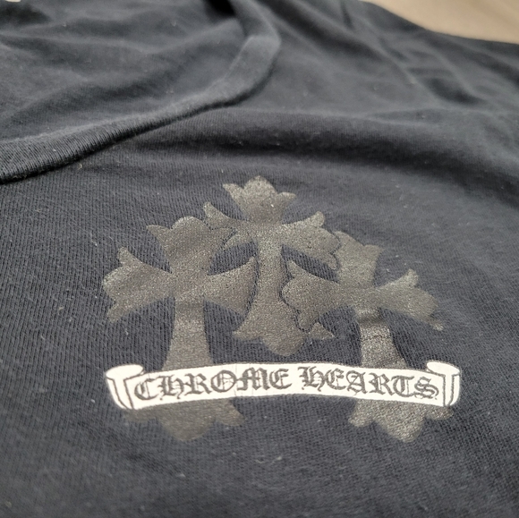 Chrome Hearts Women's Black T-Shirt - Size Small - Picture 4 of 12